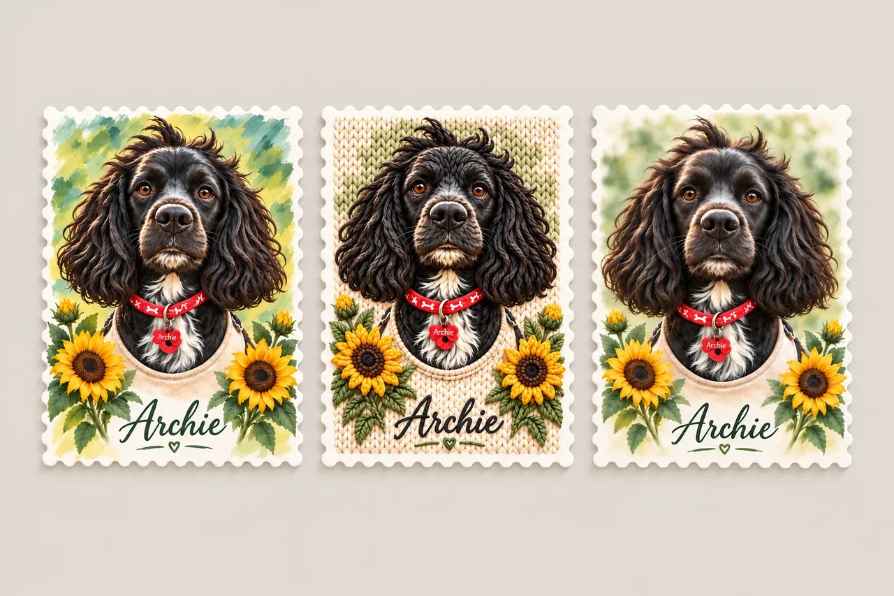 Personalised Pet Fridge Magnet – Your Favourite Face, Framed